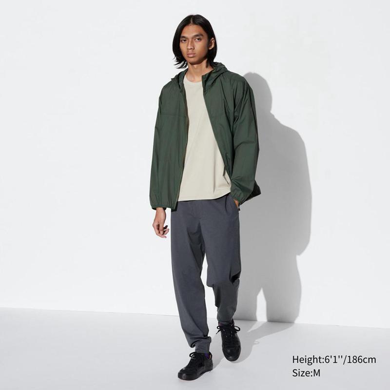 Uniqlo Ultra Stretch DRY-EX (Long) Men Joggers Dark Grey  US |  XPAI-35024