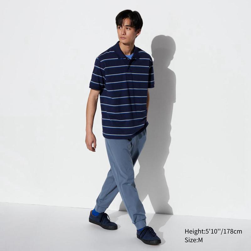 Uniqlo Ultra Stretch DRY-EX (Long) Men Joggers Blue  US |  YMUL-48257