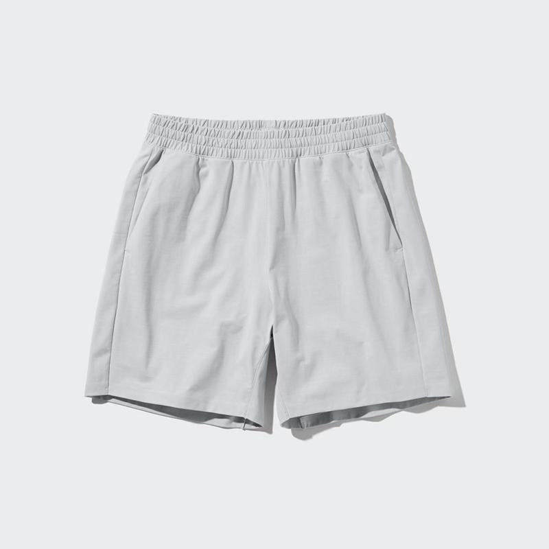 Uniqlo Ultra Stretch DRY-EX Men Shorts Beige  US |  OUWH-82705