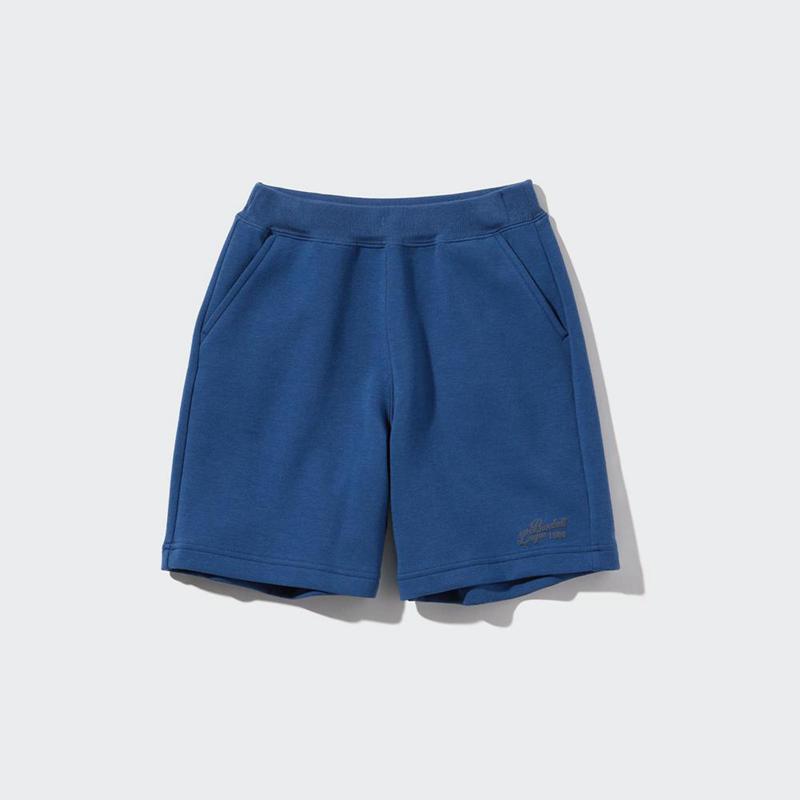 Uniqlo Ultra Stretch DRY Sweat Kids\' Shorts Blue  US |  SEOX-31978