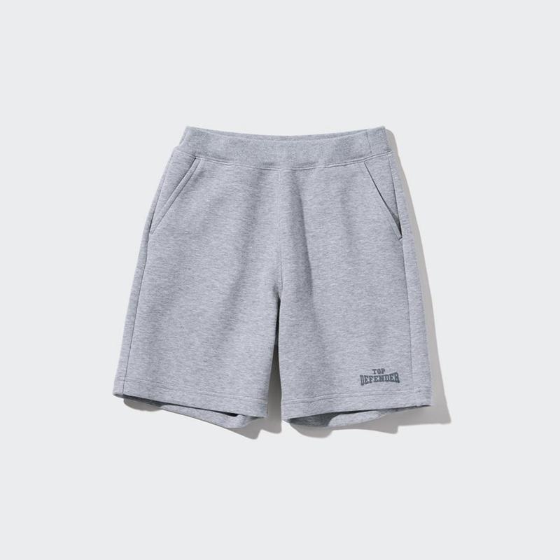 Uniqlo Ultra Stretch DRY Sweat Kids' Shorts Blue  US |  PCIH-25481